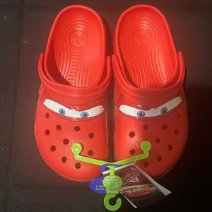 Lightning McQueen Crocs! Mens 6 Women’s 8